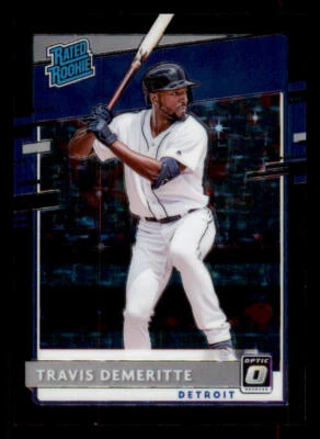 2020 Donruss Optic Black Stars #65 Travis Demeritte RR /125 - Image 1 of 2
