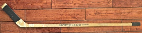 Detroit Red Wings Gordie Howe # 9 HHOFer Game Used Stick Northland - Cut Down Cover
