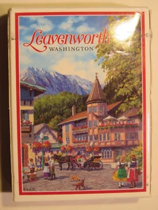 Spielkarten ~ LEAVENWORTH: Bergstadt im bayerischen Stil im Bundesstaat Washington - Bild 1 von 5