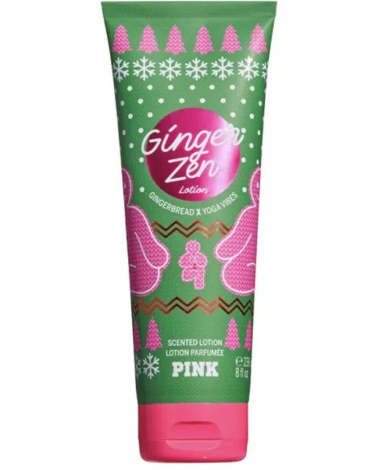 Victoria's Secret Pink Ginger Zen Lotion 8 fl oz GINGERBREAD - Image 1 of 1