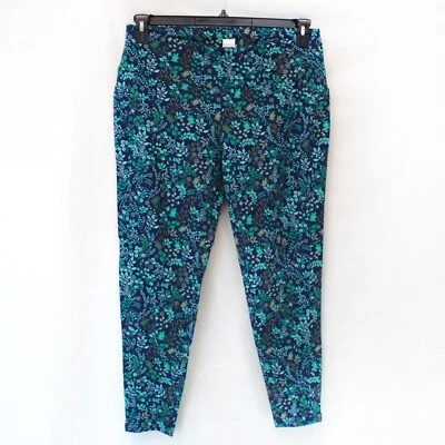 Pantalones Legging Talbots Plus Algodón ELASTIZADOS Floral Bolsillo 2X Foto 1 de 4
