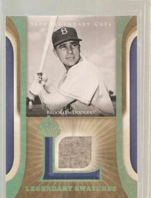 2004 UD Sp Legendary Cuts Legendary Swatches #LSW-PR Pee Wee Reese MEM  - Image 1 of 2