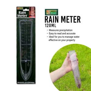 1Pc Conical Rain Meter Transparent Plastic Measuring Cup Outdoor Garden Tool - Picture 1 of 6
