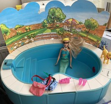 Vintage 1980's Pedigree Sindy Swimming Pool Please Read Description