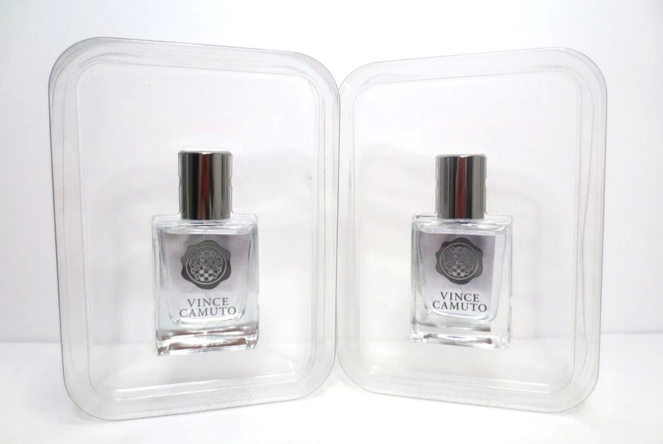 VINCE CAMUTO ДЛЯ МУЖЧИН ТУАЛЕТНАЯ ВОДА СПРЕЙ 0,5 УНЦИЙ НОВЫЙ В ПЛАСТИКЕ (ЛОТ ИЗ 2) - Изображение 1 из 1