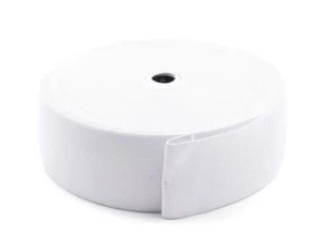 80 cm Gummiband 60 mm 6 cm creme/weiss hohe Zugkraft gewebt Rock Kleid Gürtel - Bild 1 von 2