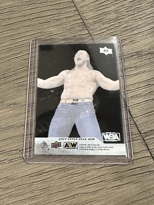 Big Bill 2024 Upper Deck AEW Clear Cut Acetate Parallel Card #43 - Image 1 of 2