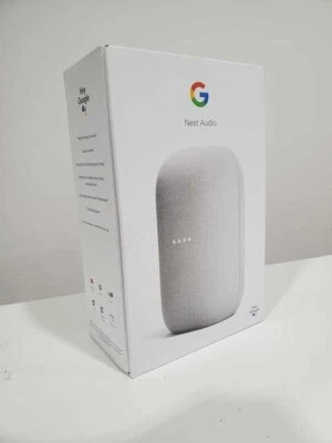Google Nest Audio Smart Speaker - Chalk - Used - Image 1 of 4