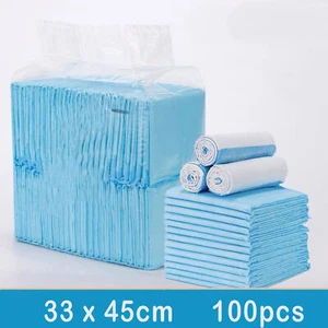 100 X 45*33CM Puppy Training Trainer Train Pads Toilet Pee Wee Poo Dog Pet Mats - Picture 1 of 19