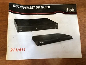 DISH NETWORK Receiver Set Up Guide 211/411 gebraucht - Bild 1 von 4