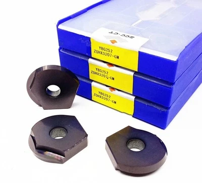 ZCC.CT ZOHX3207-GM YBG252 CNC Profiling ball head  blade carbide inserts 5Pcs - Image 1 of 4