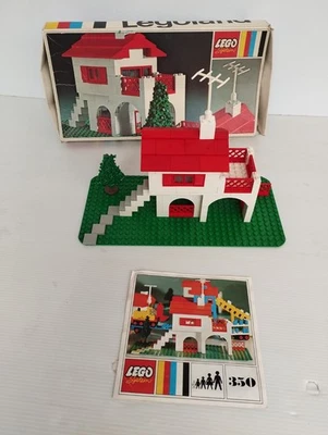 Lego 350-1 "La Villa Espagnole" (RARE) complète de 1971 - Photo 1/4