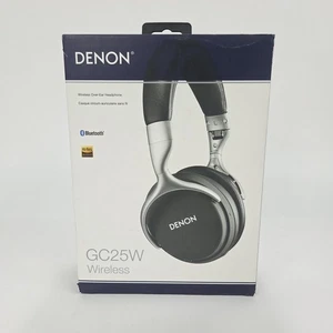 Auriculares Denon AH-GC25W Premium Hi-Res Audio Inalámbricos aptX Bluetooth - Negros - Imagen 1 de 11