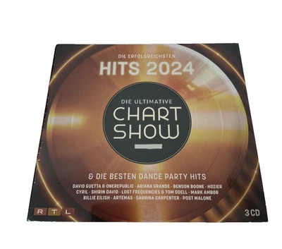 Die Ultimative Chartshow - Hits 2024 3 CD's NEU + OVP - Bild 1 von 2