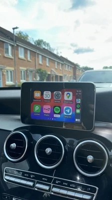 2017+ C Class Pre FL W205 Mercedes Carplay Android Auto Activation Remote OEM - Image 1 of 4