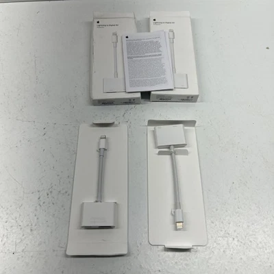 2 Apple Lightning to Digital AV Adapter (HDMI) White - Image 1 of 3