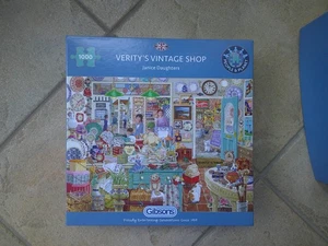 VERITY'S VINTAGE SHOP  1000 PIECE GIBSONS JIGSAW PUZZLE  COMPLETE - Picture 1 of 3