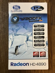Sapphire Vapor-X ATI Radeon HD4890 1GB GDDR5 PCIe x16 288-1E115-020SA mit Box - Bild 1 von 11
