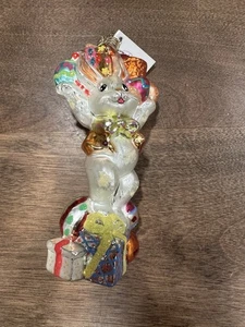 Christopher Radko "Eggstra Plenty" Blown Glass Ornament of the Month April, 2001 - Picture 1 of 9