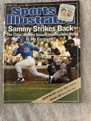 Sports Illustrated August 25 2003 Sammy Sosa Strikes Back Chicago Cubs - Image 1 of 2