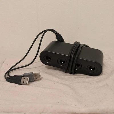 Adaptador Controlador GameCube para Wii U y PC 2 en 1 BX-W201C Foto 1 de 3