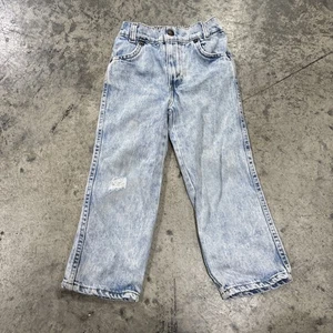 Jeans Little Levi’s Orange Tab Vintage 80’s Kids talla 5 desgastados - Imagen 1 de 9