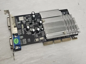 ATI Radeon 9250 128MB DDR, 128BIT, AGP 8x, VGA, DVI, AGP-9250-TD2V-128D, WORKING - Picture 1 of 5