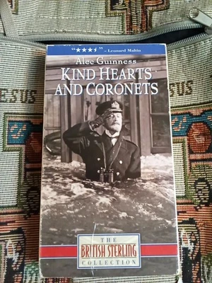 Kind Hearts and Coronets VHS Tape 1991 - Image 1 of 3
