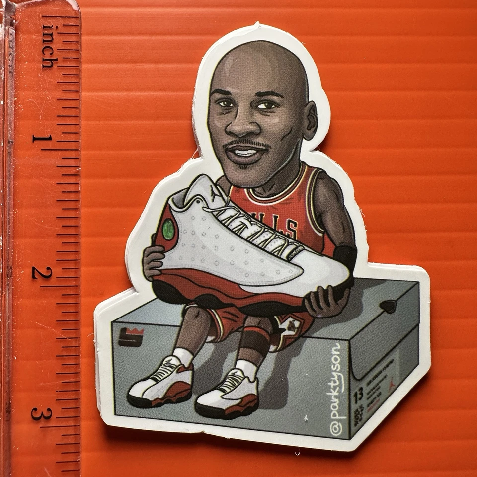 Calcomanía adhesiva Michael Jordan Chicago Bulls NBA Foto 1 de 1