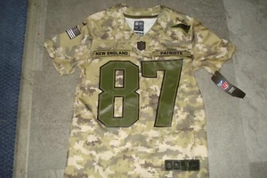 Rob Gronkowski Camo Youth Jersey, Size Small NWT's Nike - Picture 1 of 2