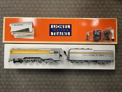 + Lionel 6-18043 O Gauge C&O Chesapeake & Ohio Streamline Hudson Steam Engine - Image 1 of 4