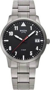 Boccia Titanium Watch Sports Collection 3650-02 Men's Silver - Picture 1 of 1