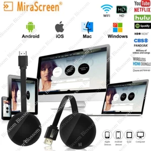 1080P HDMI Wireless TV Video Cast Media Video Streamer Miracast Dongle Receiver - Picture 1 of 18