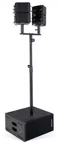 PA Anlage 1x Subwoofer 4x Hochtöner 400 Watt Lautsprecher Set Bluetooth DJ Aktiv - Bild 1 von 9