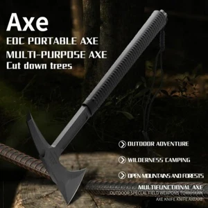 Full Tang Mini Tomahawk Axe Weapon Small Camp Hatchet Tactical Combat Fighting - Picture 1 of 14