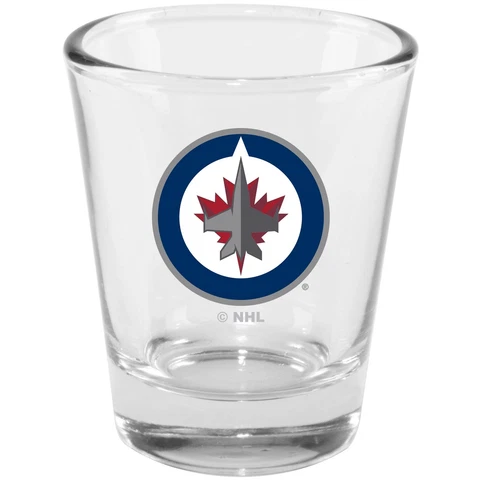 Winnipeg Jets 2oz. Primary Logo Shot Glass Cover