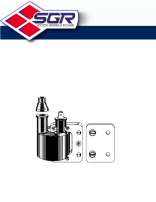 Bobina AT Accensione per Piaggio Ciao (C7E1) R17 / Variatore 50 1967-1970 - Immagine 1 di 3