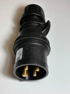 CEE Kabel Stecker STECKER (20-AMP) (0-600VAC) 3-polig 4-adrig IP44 Wasser 5H PCE 0149-5 - Bild 1 von 10
