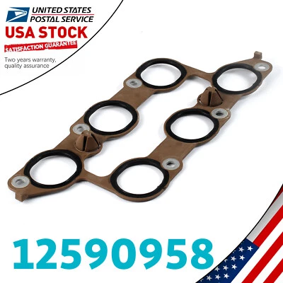 Junta de colector de admisión 12590958 de repuesto OEM para Chevrolet Camaro 2010-2011 Foto 1 de 4