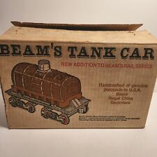 Jim Beam Tank car decanter Jersey and Western Railroad Railway New Jersey EMPTY