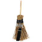 Mini Halloween Witch Broomstick with Charm - Party Supplies