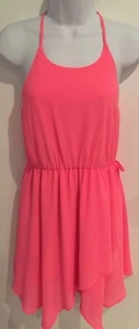 GB Gianni Biani Girl Pink Sleeveless Straps Back Dress Size Large - Picture 1 of 11