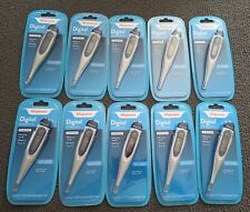 WALGREENS DIGITAL RIGID TIP THERMOMETER LOT OF 10/MEMORY RECALL/30 SECOND/NEW