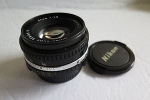 NIKON SERIES E 50MM F1.8 AiS PANCAKE LENS FOR FE,FM IN MINT CONDITION !!! - Picture 1 of 8