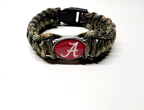 Alabama Crimson Tide Camouflage Charm Bracelet Fan Apparel & Souvenir College Cover