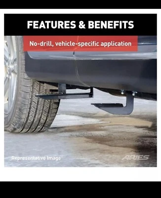 ARIES 2051120 Mounting Brackets for AeroTread Running Boards(Sold Separately) - Image 1 of 3