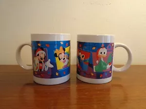1-Disney Mickey Mouse Goofy Pluto Donald Daisy Minnie Coffee/ TeaCup/Mug - Picture 1 of 5