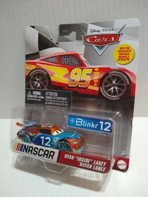 Disney Pixar Cars NASCAR Colección Ryan Inside Laney #12 Metal 1:64 Blinkr Foto 1 de 4