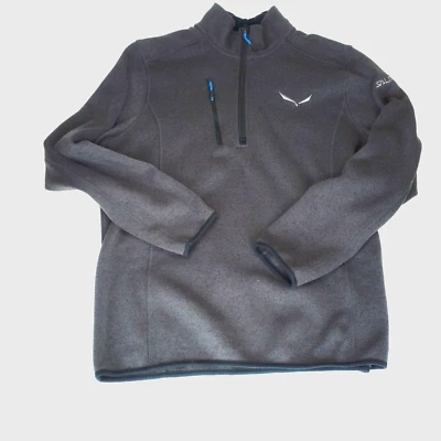 SALEWA Sudadera Tejida Mujer Talla XXL Hombre L Gris Pullover Forro Polar ¡BONITA! Foto 1 de 4