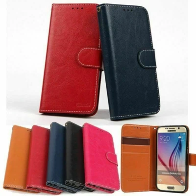 Funda tipo billetera clásica Hera para Samsung Galaxy A82 A52 A42 A32 A71 A51 A31 A21 Foto 1 de 4